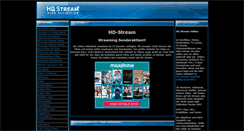 Desktop Screenshot of hd-stream.de